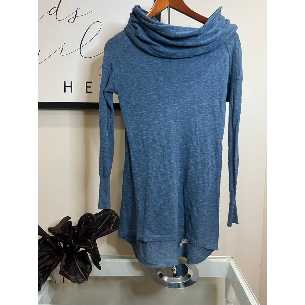 Kaisley Long-Sleeve Cotton Turtleneck Sweater – Size Small